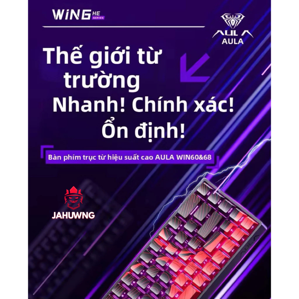 [Chính Hãng] Bàn phím cơ AULA WIN60/68 HE -Rapid Trigger - Switch Nam Châm 1k - 8k Polling Rate | BigBuy360 - bigbuy360.vn