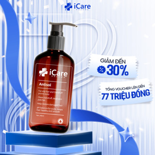 Dầu Gội Sạch Gàu Chiết Xuất Dược Liệu Antisol | Thương Hiệu iCare Pharma