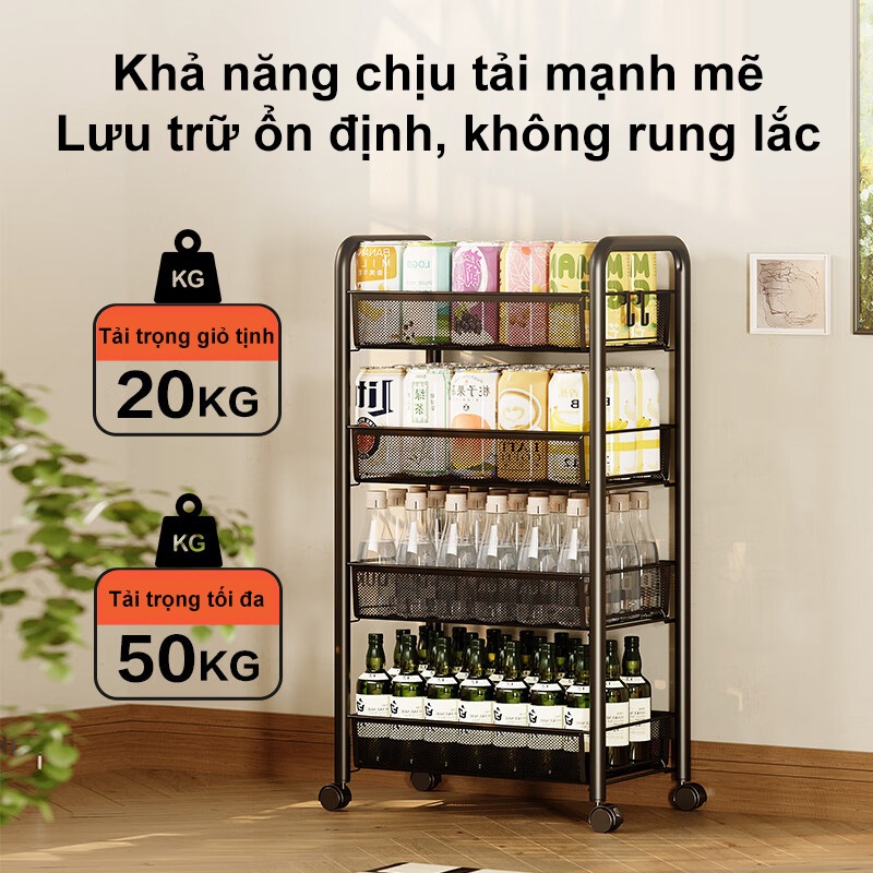 BMZAR Xe đẩy Spa 3 4 5 tầng Lưới sắt 100% đa năng Có bánh xe | BigBuy360 - bigbuy360.vn