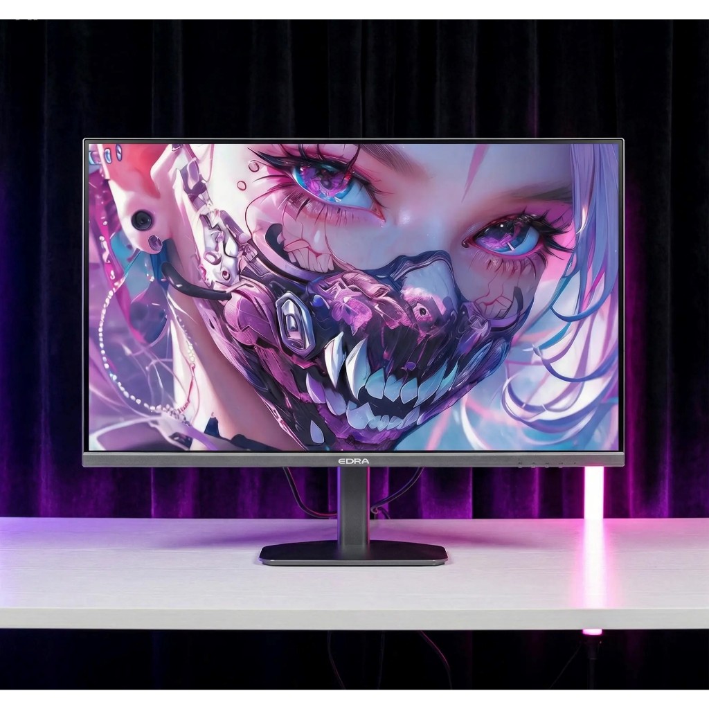 Màn Hình 27 Inch 240Hz Fast IPS FHD | Mặt sau ELD | EDRA EGM27F240G Gaming FPS | Chính Hãng