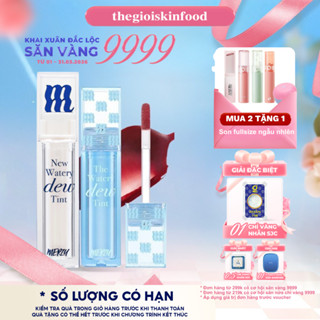[Merzy New Dew] Son Tint Bóng Merzy Dạng Thạch Lâu Trôi, Môi Ẩm Mịn The Watery Dew Tint 4g ThegioiSkinfood