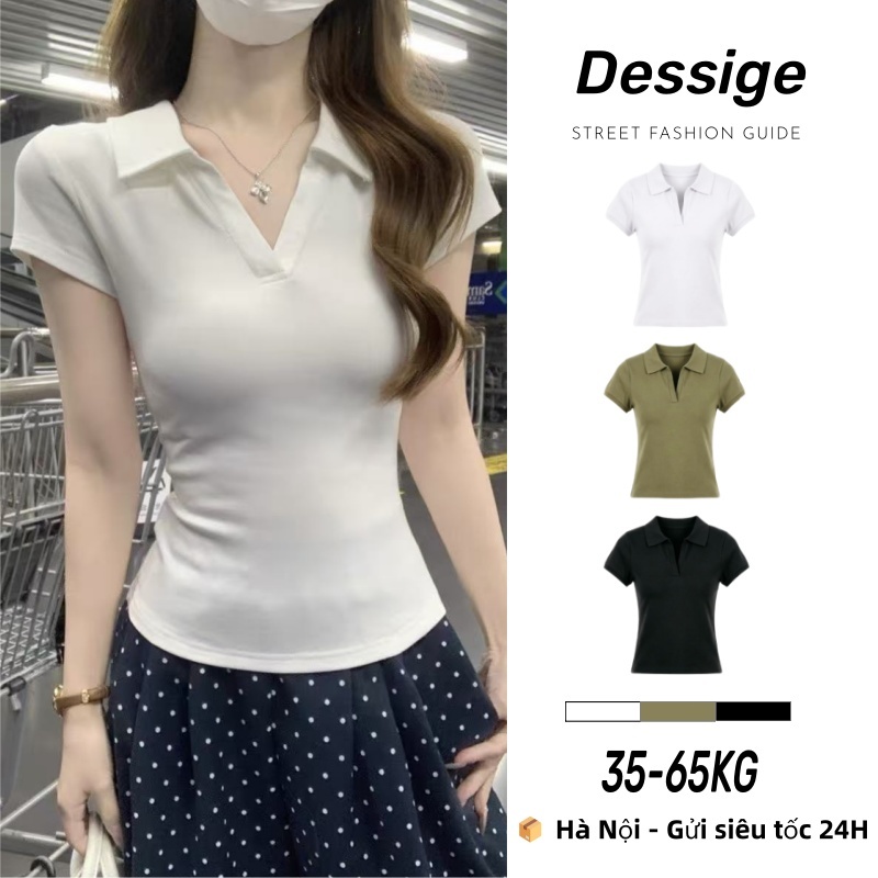 Áo thun ngắn tay mùa hè mới áo crop top thời trang