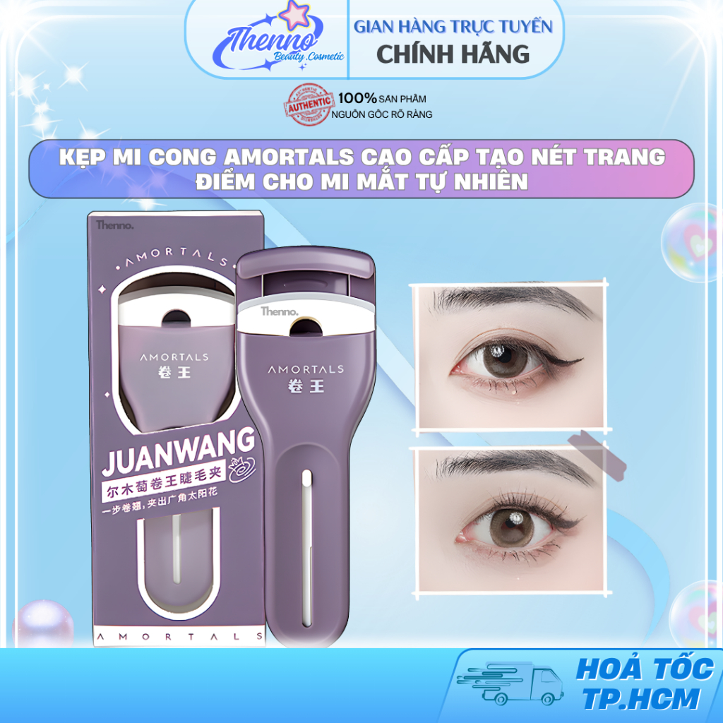 Kẹp Mi Cong Amortals Cao Cấp Tạo Nét Trang Điểm Cho Mi Mắt Tự Nhiên