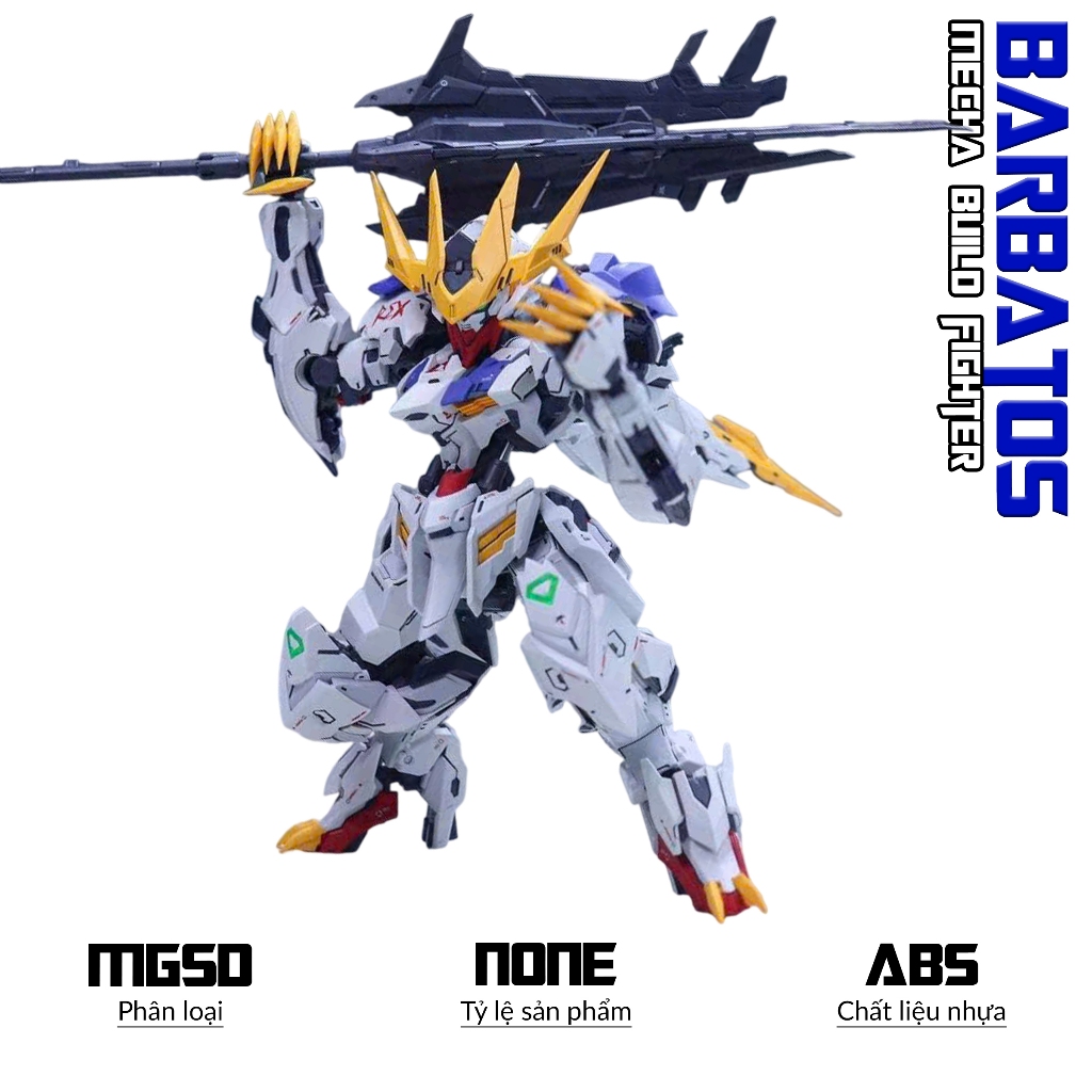 Mô hình MGSD Resin Barbatos, Đồ chơi lắp ráp nhựa