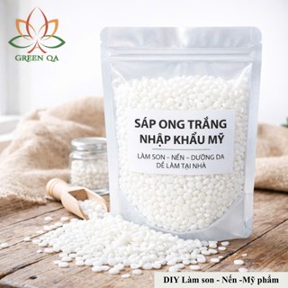 Sáp Ong Trắng Viên (Beeswax) Nhập Khẩu Mỹ – Làm Son Dưỡng, Nến Thơm, Nguyên Liệu Mỹ Phẩm DIY