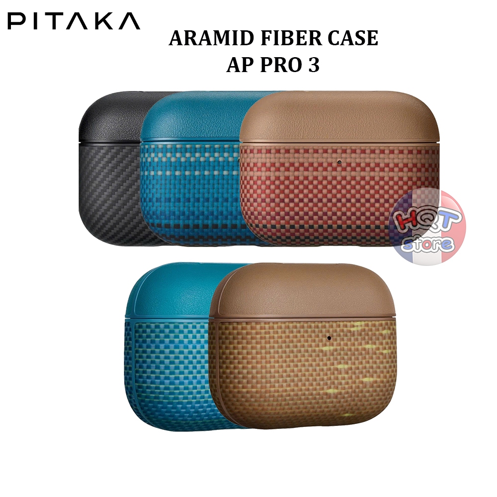 Ốp lưng sợi carbon PITAKA Aramid Fiber Case cho AP Pro 3