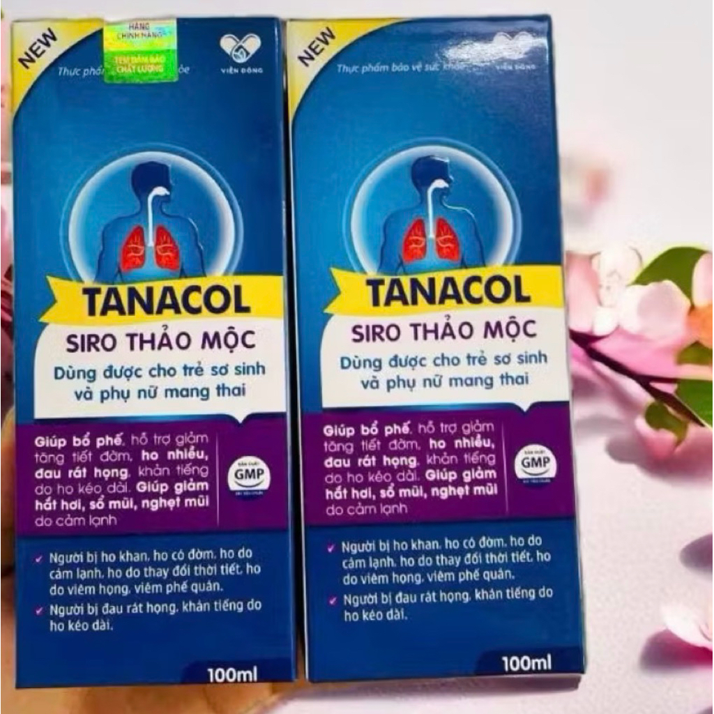 Siro Ho Thảo Mộc Tanacol – Hỗ Trợ Làm Dịu Cổ Họng, Giảm Khó Chịu Khi Ho, Dễ Uống Cho Gia Đình