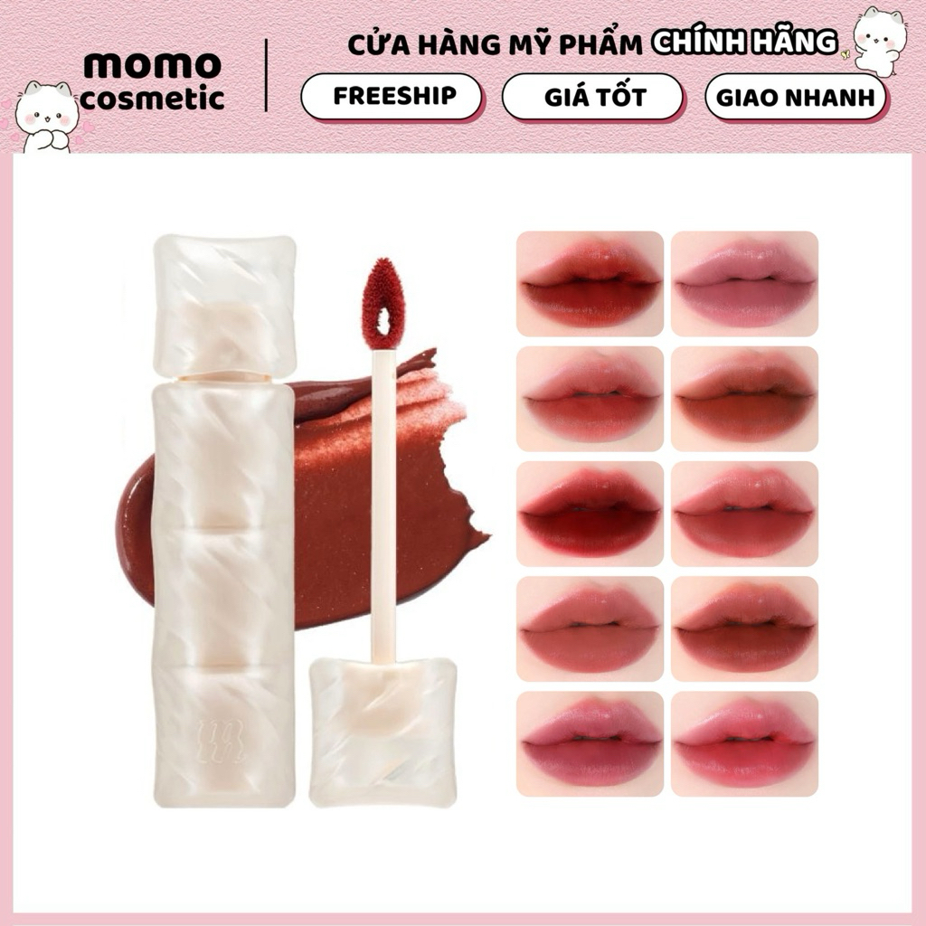 Son phao kem lì Merzy Puffer Mellow Tint 3.7g (vỏ trắng kem)