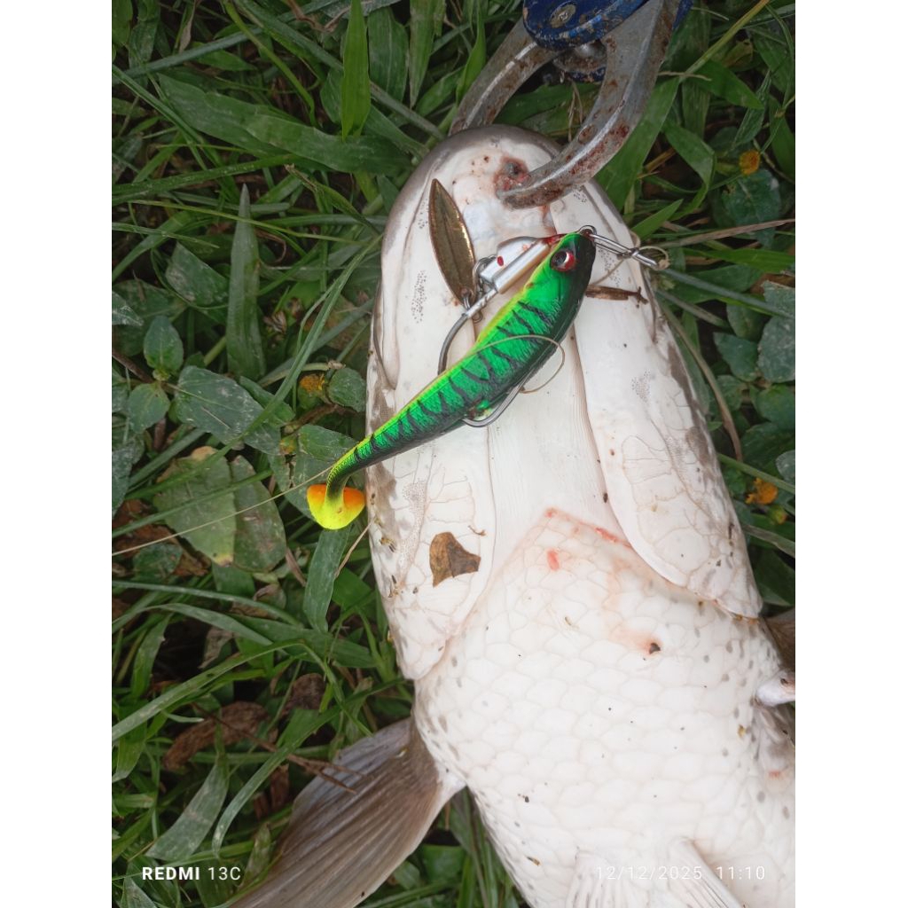 Lưỡi Câu Lắp Mồi Mềm NFF. lưỡi thép carbon 304 + mồi mềm NFF