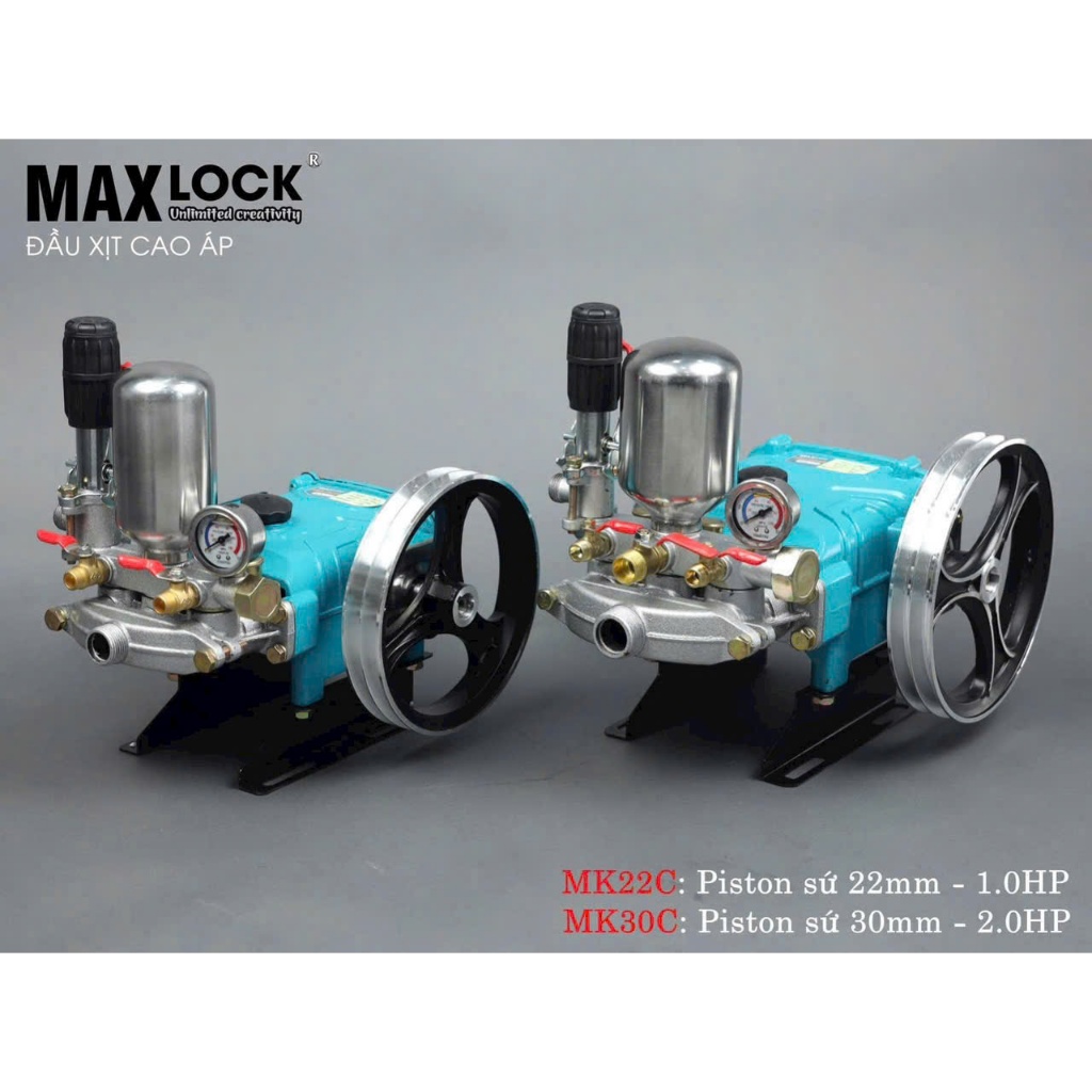 Đầu Phun Xịt 1HP Maxlock MK22C (Ty sứ)
