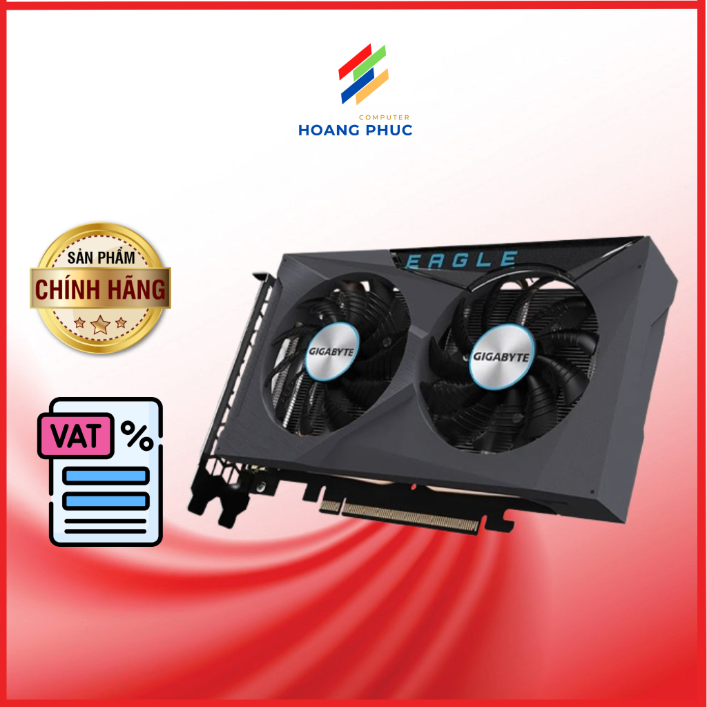 Card Màn Hình Gigabyte RX 6500 XT EAGLE 4GB | VGA Gaming Giá Tốt Cho PC Chính Hãng Bảo Hành 36 Tháng