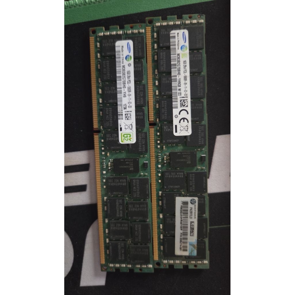 Ram ecc ddr3 16gb 1060R bus 1333