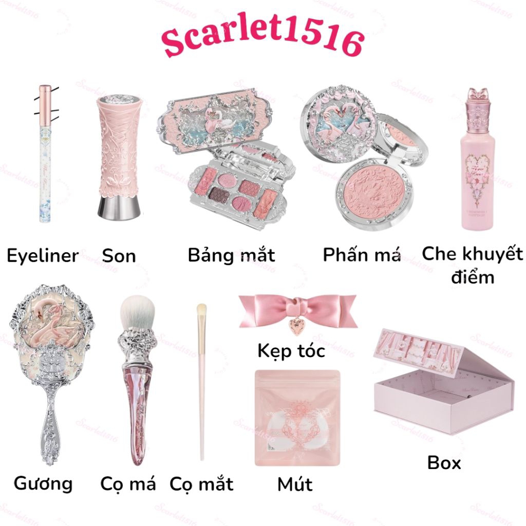 [Flower knows] Các set Hoa biết đầy đủ của bst Choco, LA, Swan, Cupid. Hàng order, CHỌN MÀU IB SHOP.
