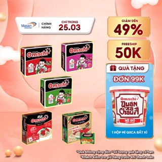 [LS] (Chọn Vị) Thùng Mì Omachi - Thùng 30 Gói x 80g (Bao bì có thể thay đổi theo đợt nhập hàng)