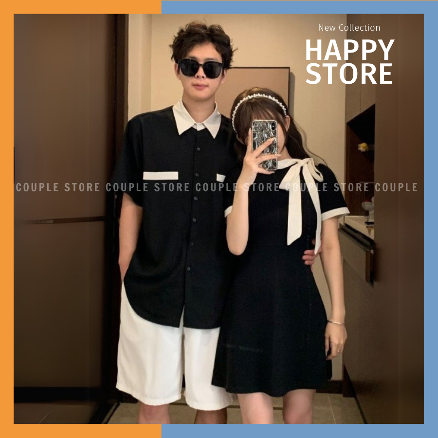 Đồ đôi nam nữ COUPLE STORE - HÌNH THẬT- đồ đôi nam nữ set couple, đồ biển đôi, áo đôi nam nữ