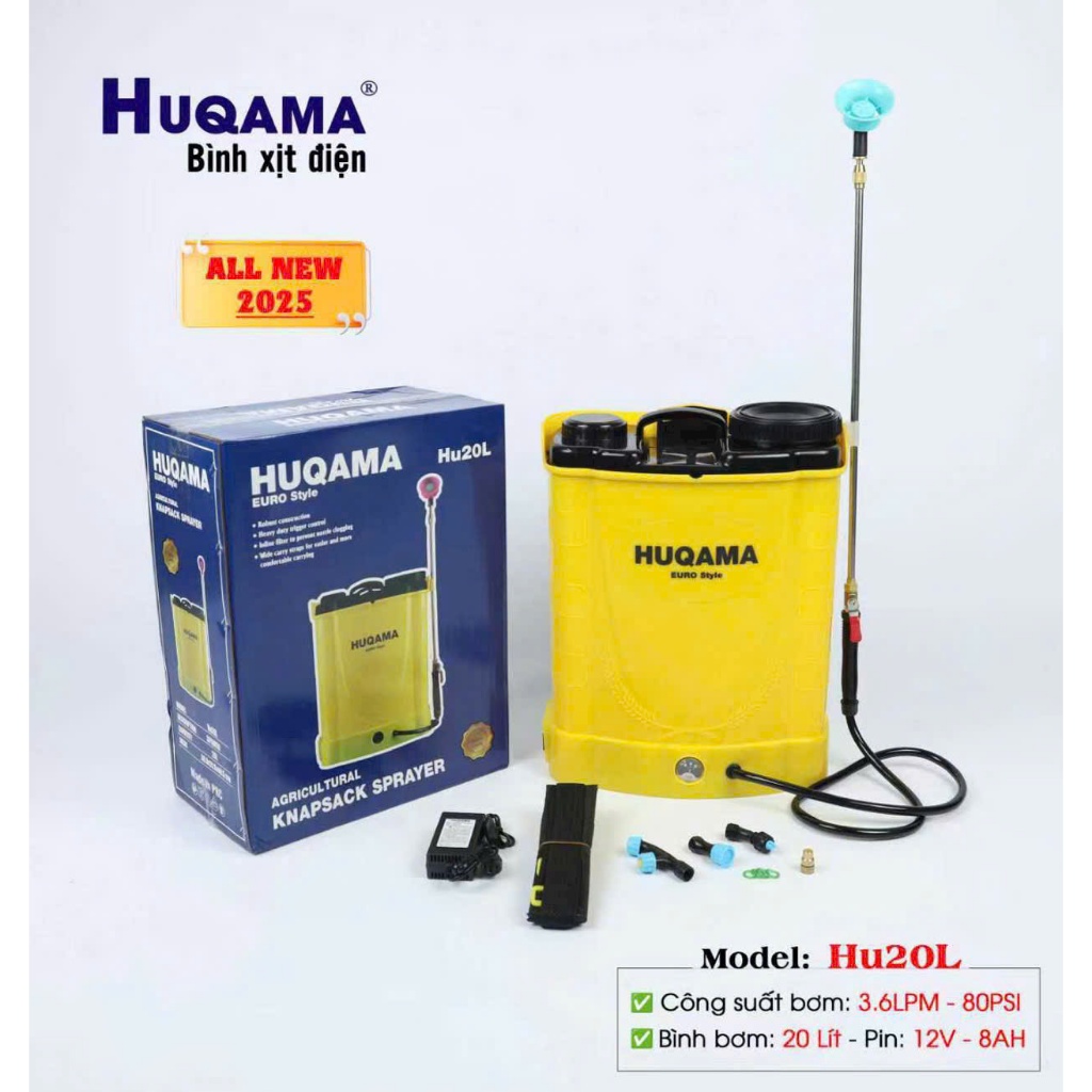 Bình xịt điện Huqama HU20L