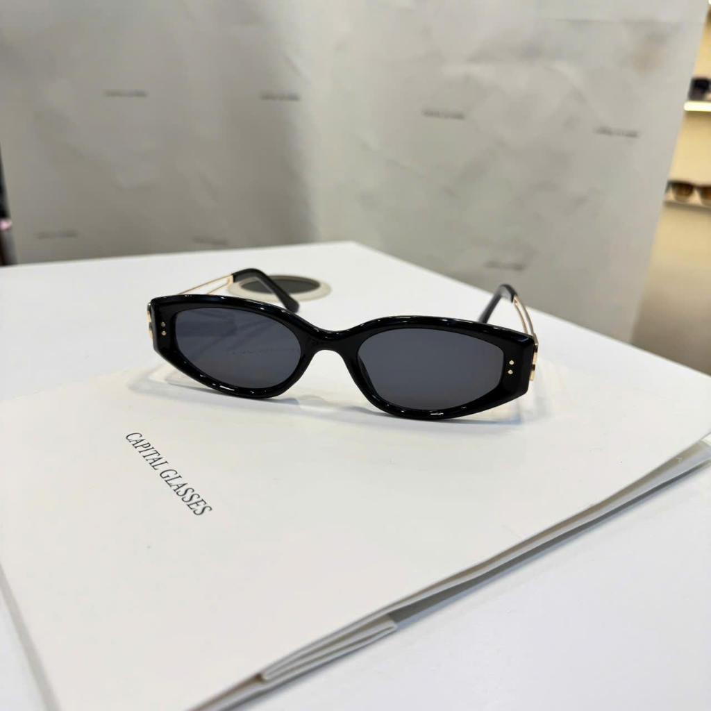 [19] Capital Glasses Kính Mát Thời Trang New Album 2025 Mẫu Oval Glasses Đa Dạng Màu Sắc Unisex Phon