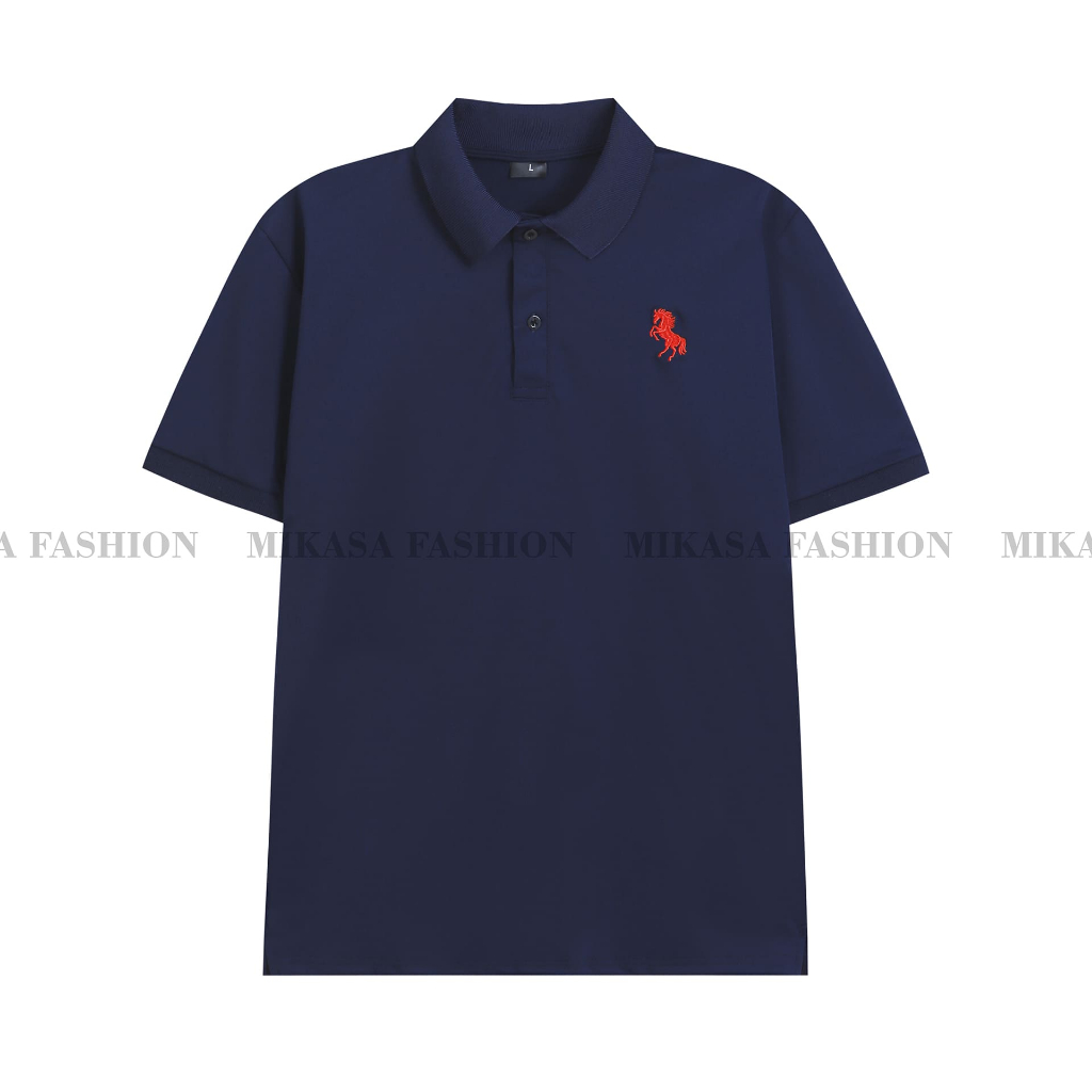 Polo unisex Thêu NGỰA , Chất Liệu Vải CVC Cao Cấp Thấm Mồ Hôi, Áo Thun Nam Nữ…