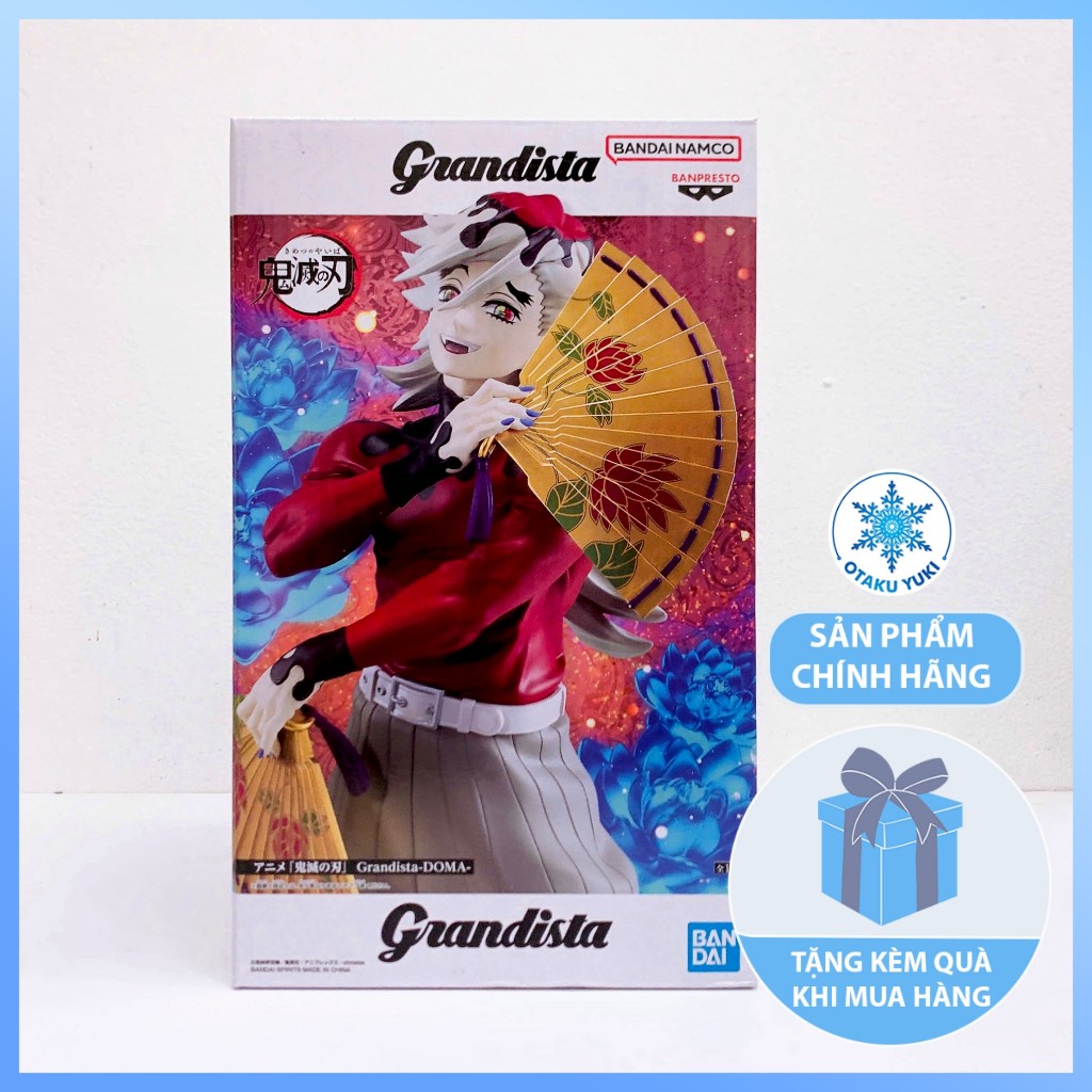 Mô Hình Douma - Demon Slayer: Kimetsu No Yaiba - Grandista Figure Chính Hãng (Banpresto)