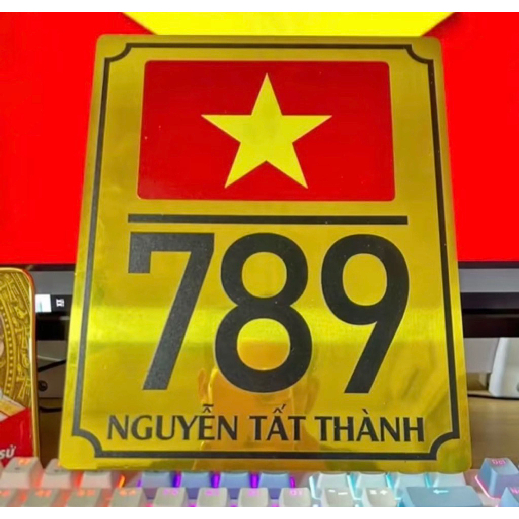 Số nhà in UV, Số nhà theo yêu cầu