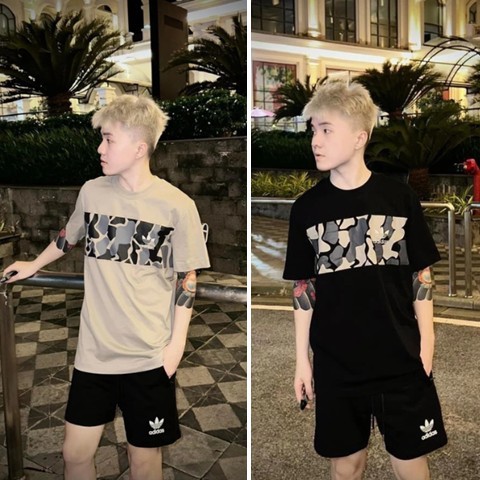 Bộ Cộc Thun Thể Thao CLB Ad rằn ri ngực vuông Siêu Đẹp , Bộ Hè Nam 85% Cotton nhẹ Cực Mát Thoải mát nẻ Boy phố