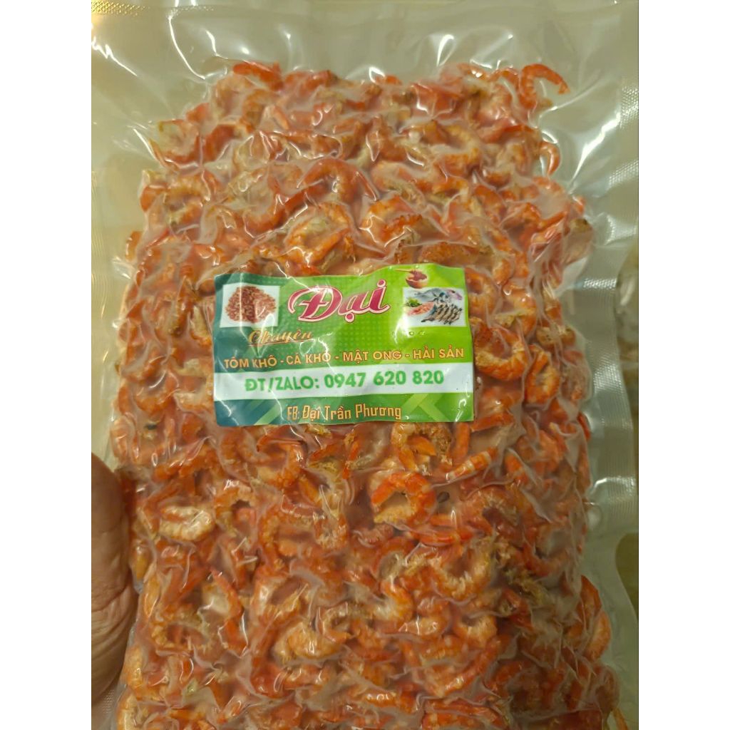 Tôm khô Cà Mau-Tôm đất đặc sản Cà Mau, không phẩm màu, hàng biếu tặng . KL:1kg