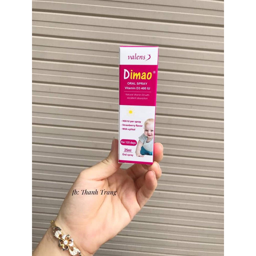 DIMAO VITAMIN D3 DẠNG XỊT