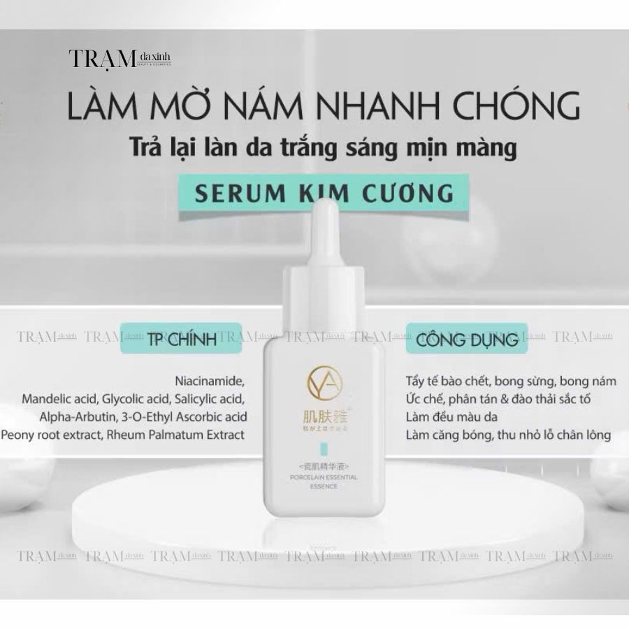 Serum kim cương 20ml JIFUYA – Porcelain Essential 20ml JIFUYA - Trạm Da Xinh