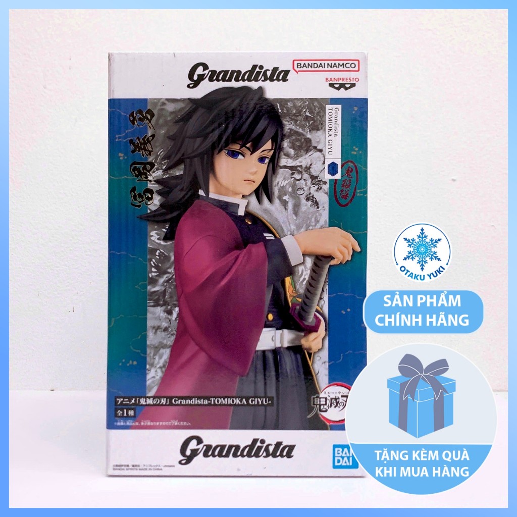 Mô Hình Tomioka Giyuu - Demon Slayer: Kimetsu No Yaiba - Grandista Figure Chính Hãng (Banpresto)