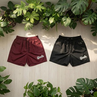 Quần Short Gió 1 Lớp Cạp Chun Mon.cle Sẵn 3 Màu Đơn Giản Dành Cho Nam Nữ