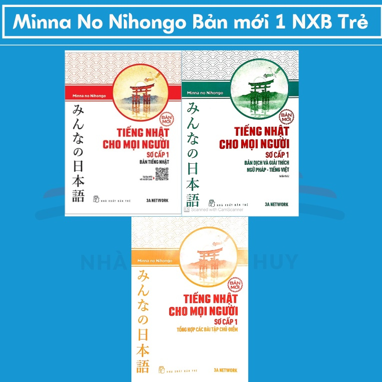 Sách tiếng Nhật - Tiếng Nhật cho mọi người Minna No Nihongo