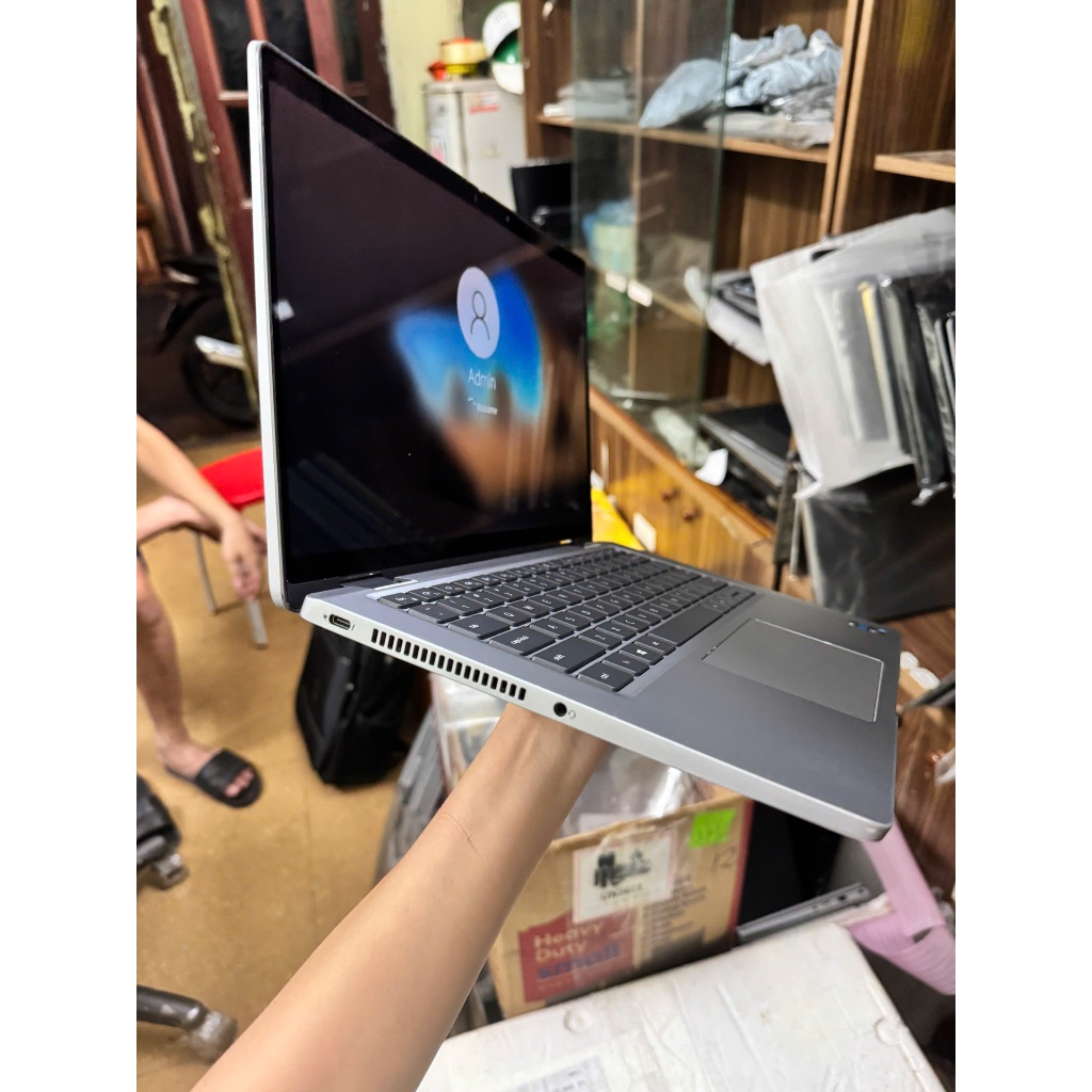 Laptop Cảm ứng Vỏ Nhôm Dell Latitude 7420 2in1 Core i7 1185G7 - Ram 16Gb - SSD 512G Máy Zin Mỹ Chất