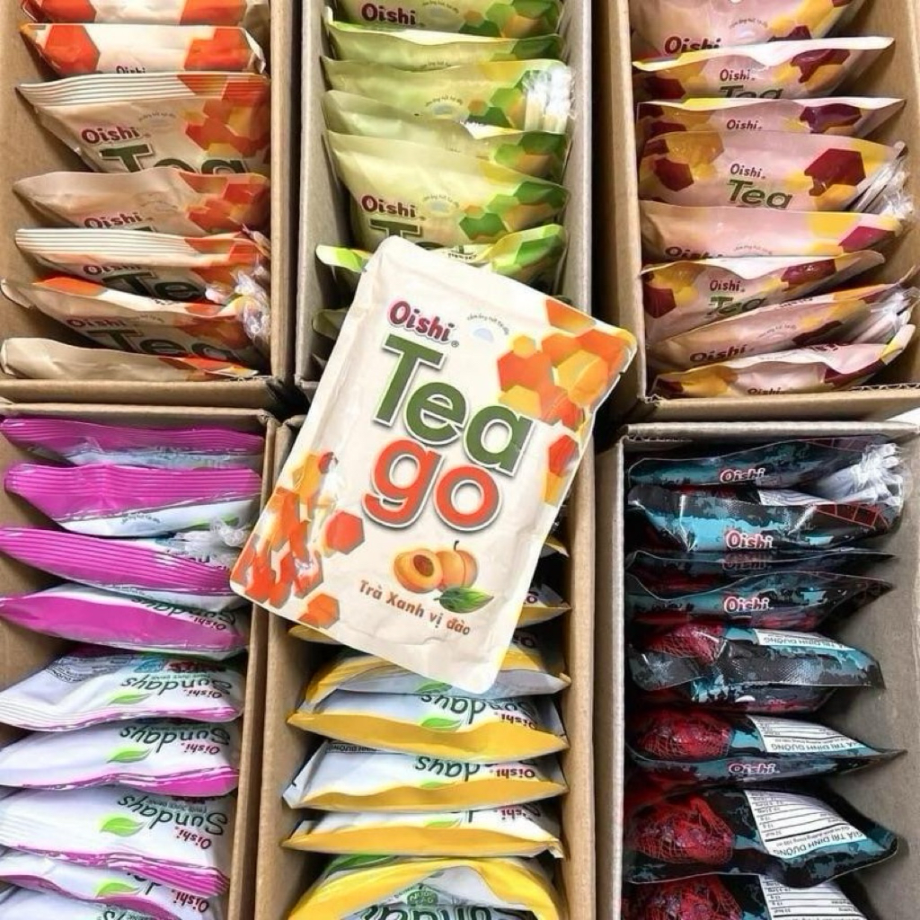 [Hoả Tốc HN] 1 thùng 50gói Nước oishi Tea Go