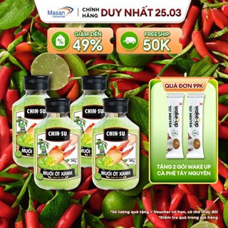 Combo 4 Xốt Muối Ớt Xanh (Cùng Vị)