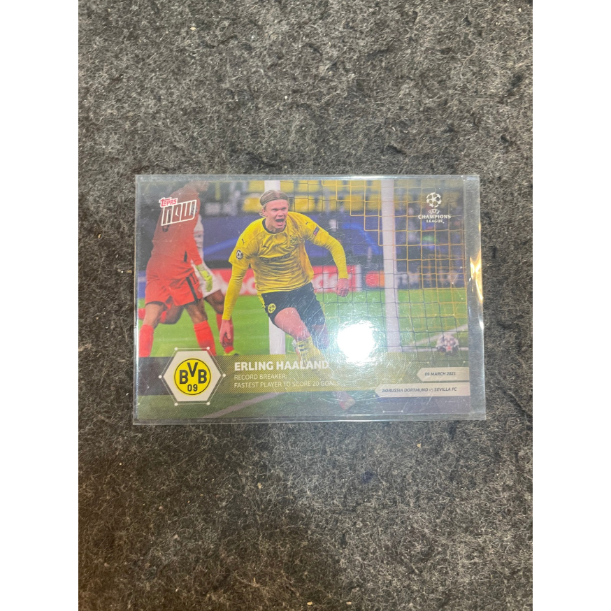 Haaland Topps Now