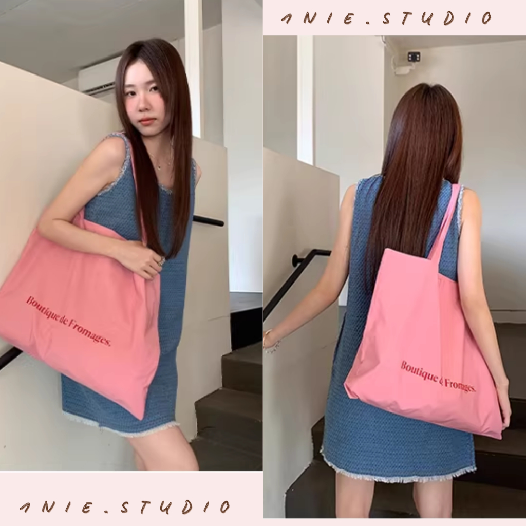 𝟏𝐍𝐈𝐄.𝐒𝐓𝐔𝐃𝐈𝐎 | Đầm Denim Dáng Vest Sát Nách – Váy Jean Ngắn Dáng Suông Thanh Lịch, Phong Cách Năng Động Hàn Quốc | BigBuy360 - bigbuy360.vn