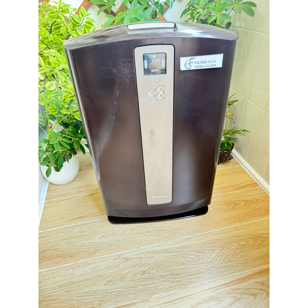 Máy lọc không khí Daikin tck70n / ack70n / mck70n có tạo ẩm màu đen nâu