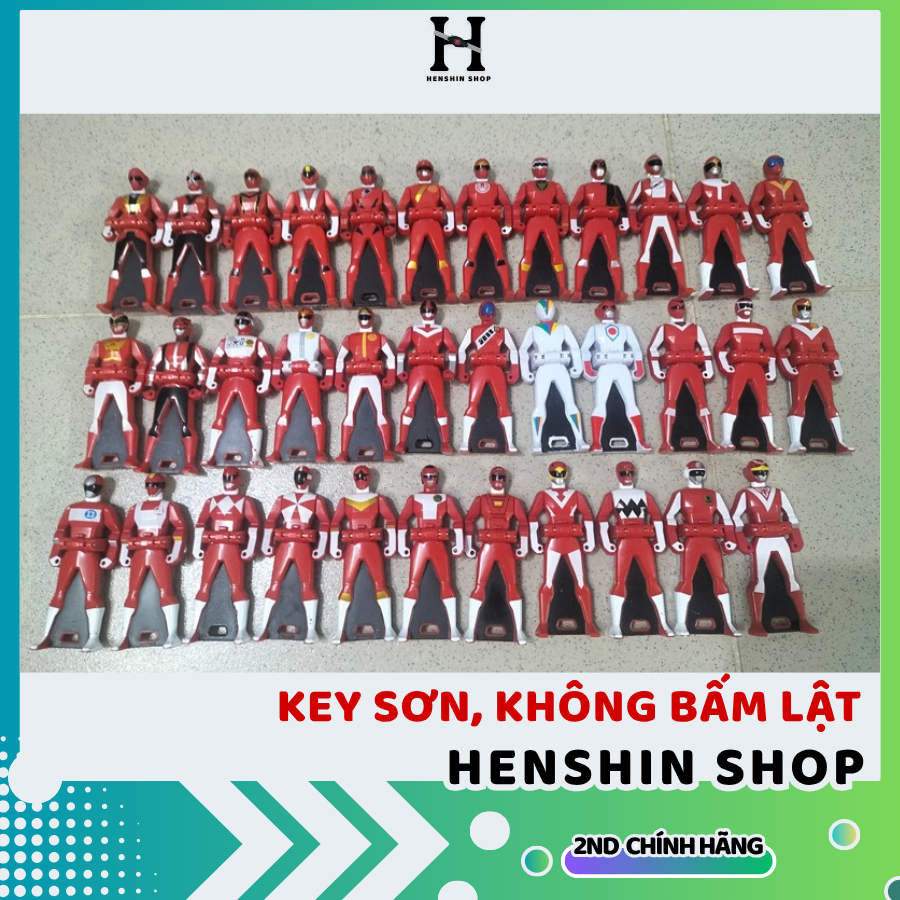 Chìa khoá siêu nhân hải tặc Ranger key gokai đỏ gokaiger đã qua sử dụng chính hãng BANDAI
