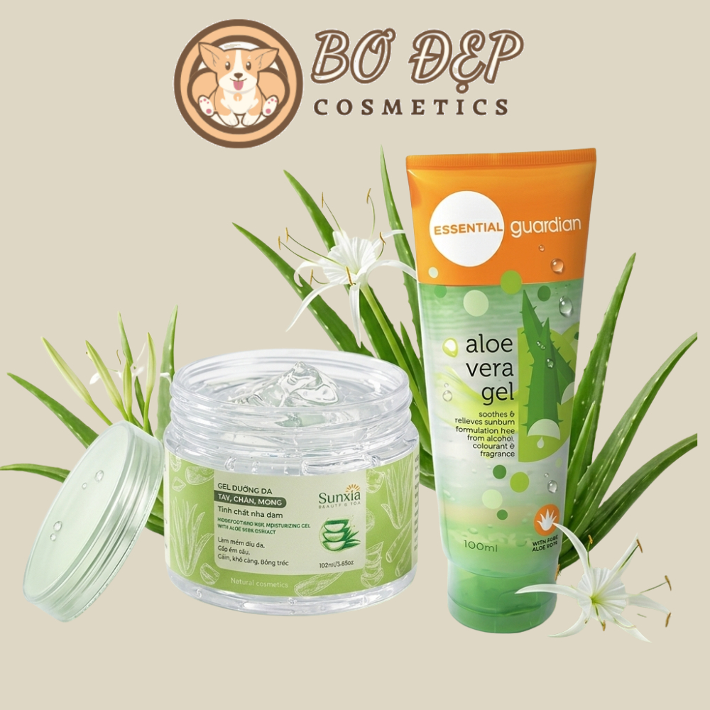 Gel Lô Hội-Nha Đam Guardian /Sunxia Cấp Nước, Làm Dịu Vết Cháy Nắng Cho Da Aloe Vera Gel Malaysia