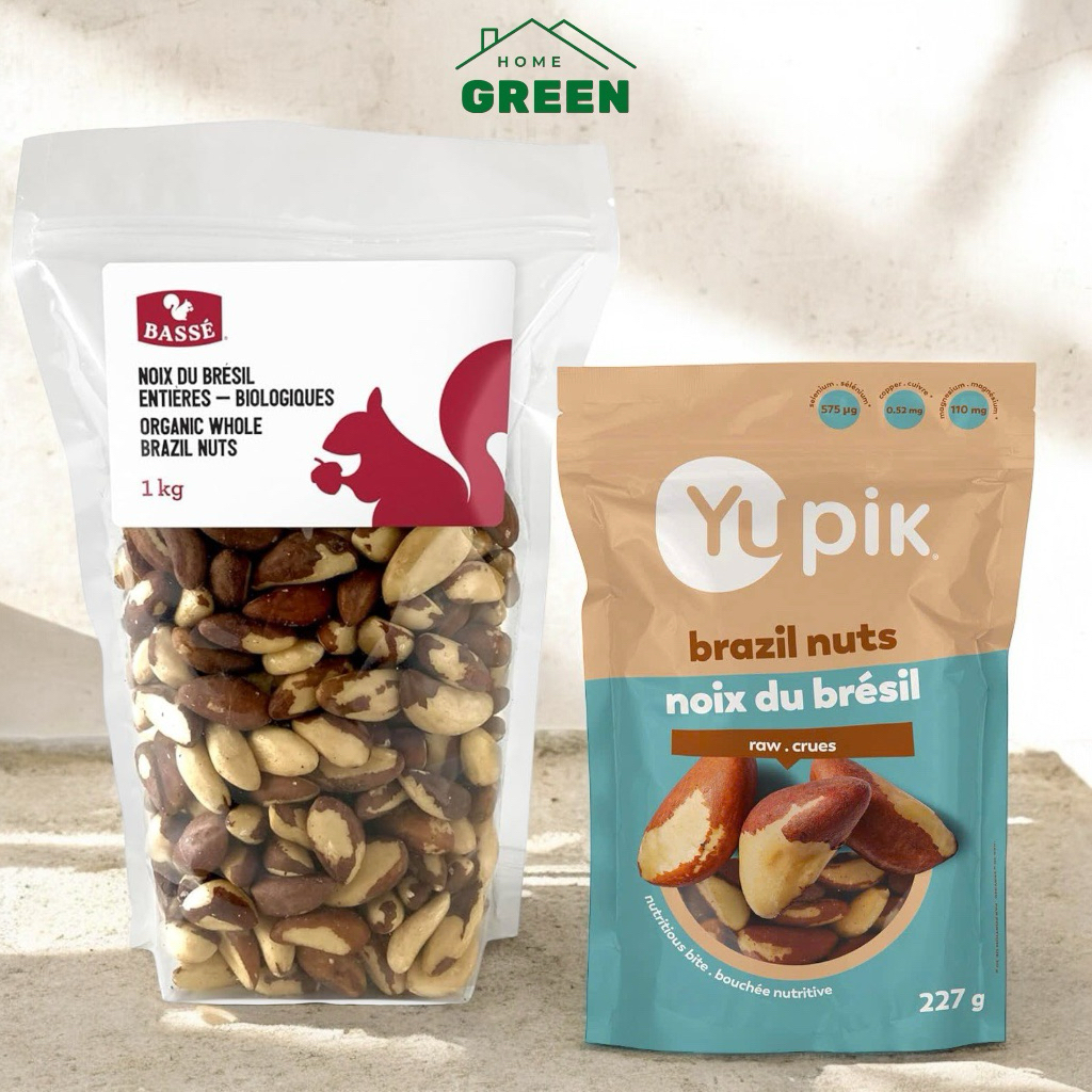 Hạt quả hạch Nam Mỹ/ Hạt Bào Ngư - Brazil Nuts - Thương hiệu Basse