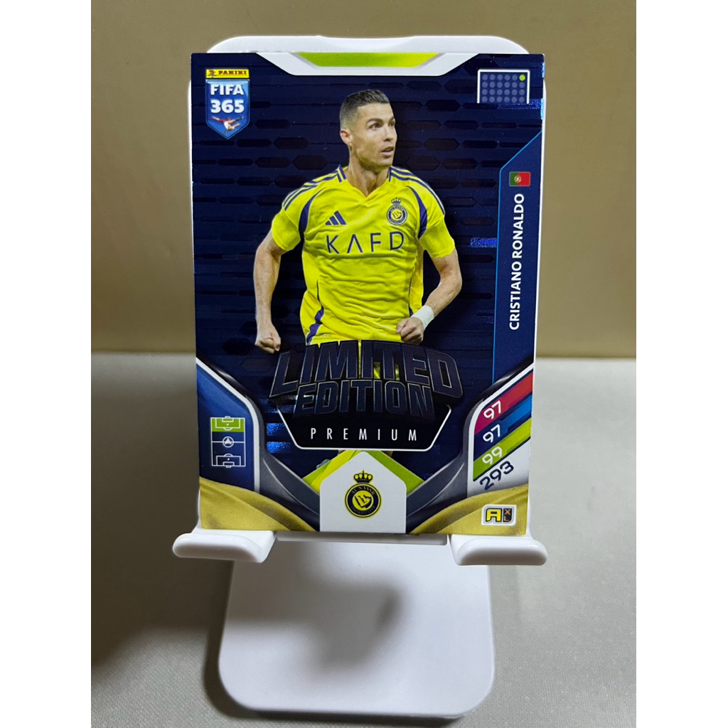 [SIÊU HIẾM] Thẻ CR7, Haaland Limited Edition Premium Blue | Panini Adrenalyn XL FIFA 365 2026 chính 