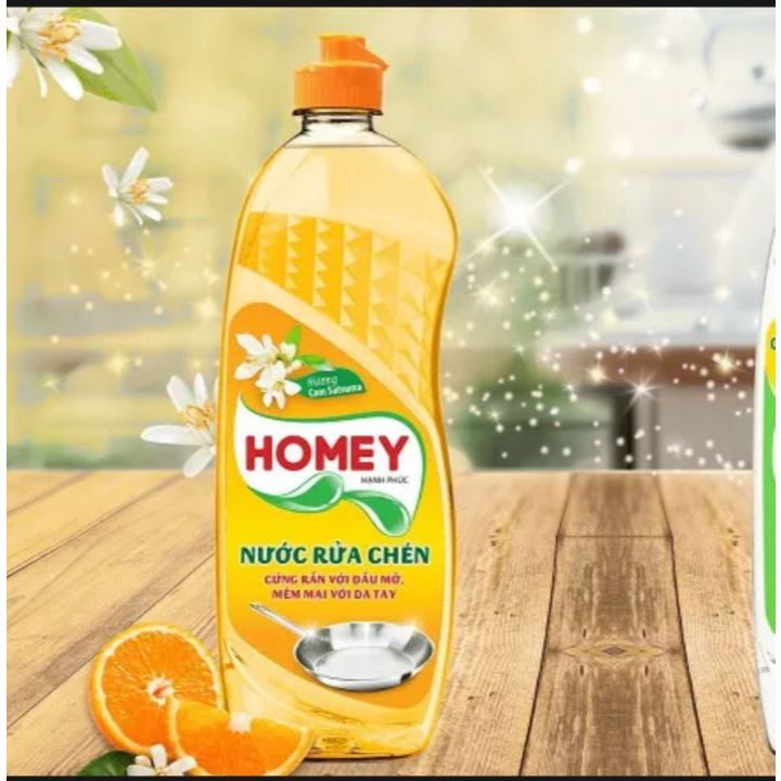 Nước rửa chén Homey hương Cam Satsuma 750gr
