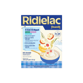 (Bao bì mới) Bột ăn dặm Ridielac Gold 200g (các loại)