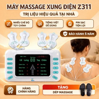 Máy Massage Xung Điện Tiếng Việt Z311, Máy Mát Xa Trị Liệu 8 Chế Độ Thư Giãn Giảm Đau Nhức Toàn Thân