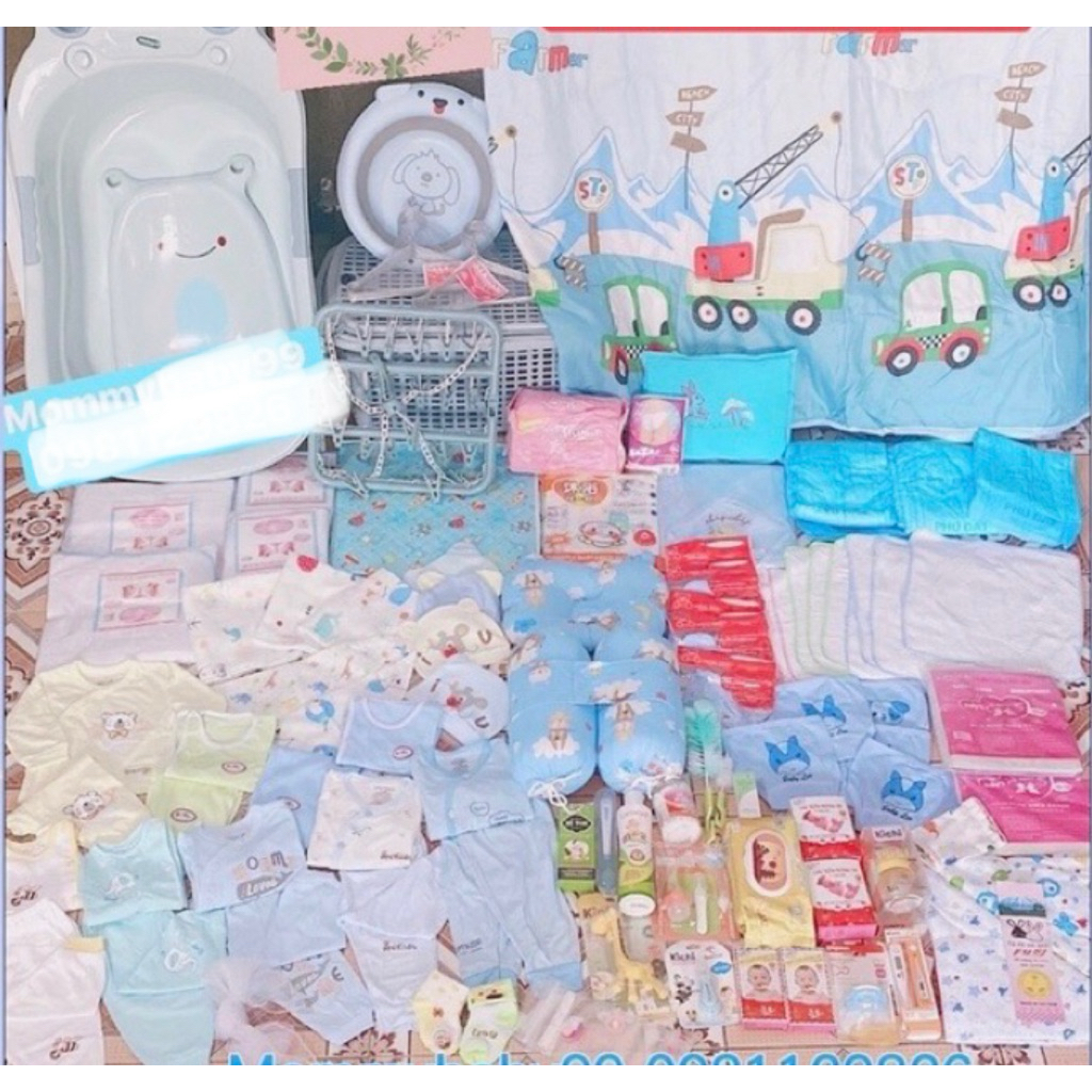 Combo sơ sinh trọn gói đầy đủ cho mẹ & bé