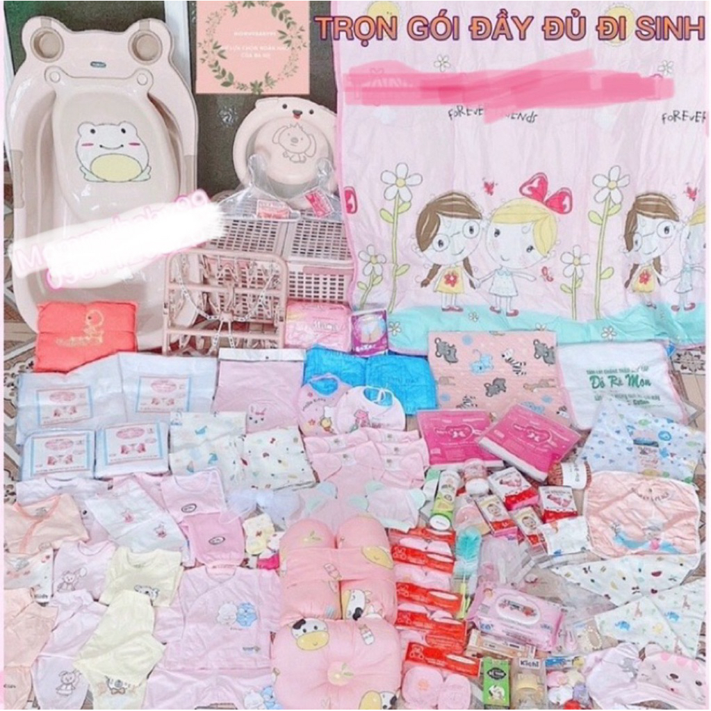 Set đồ sơ sinh trọn gói cho mẹ & bé