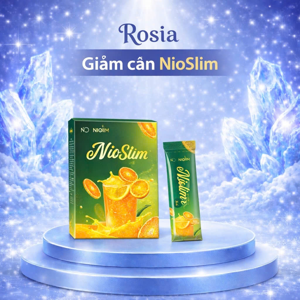 Thực phẩm bảo vệ sức khoẻ Nio Slim x2 giúp Giảm Cân , giảm 2-4 Kg Sau 15 Ngày Hiệu Quả Chính Hãng