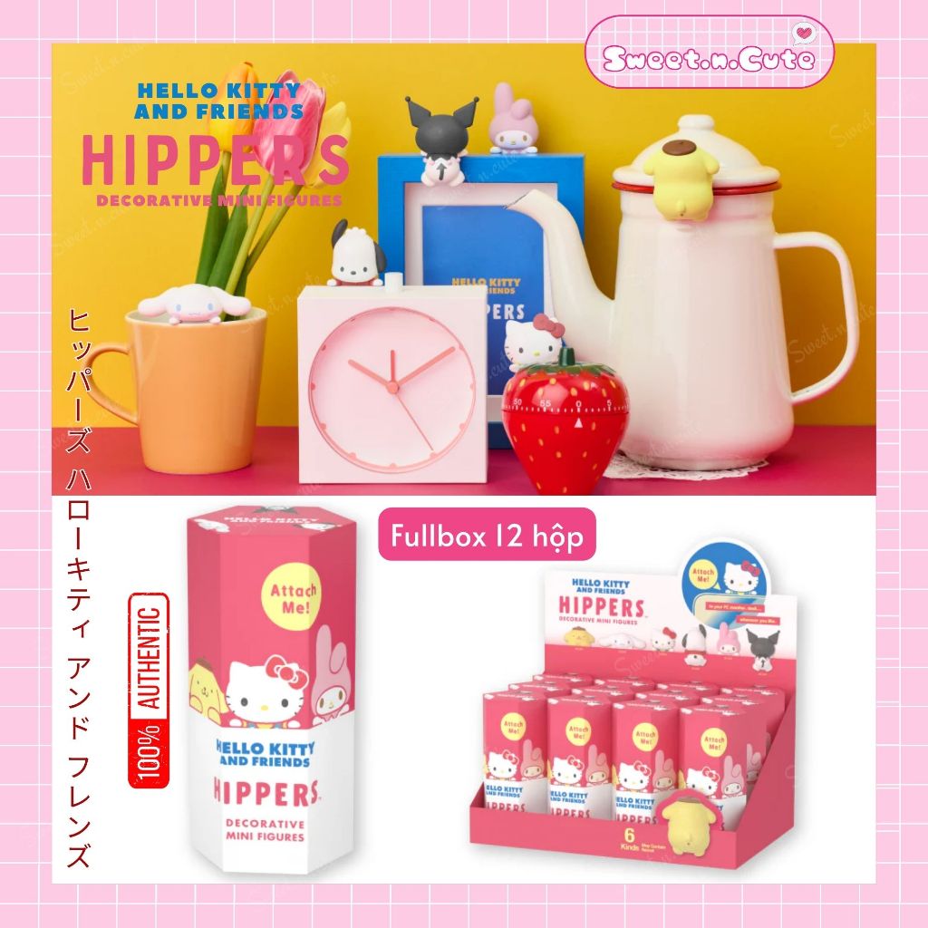 [FULBOX - Chính hãng Nhật] Blind box Sonny Angel Hippers - Hello Kitty and Friends Hippers