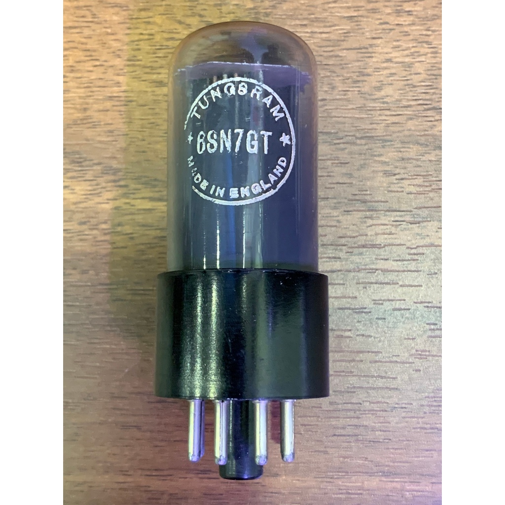 Bóng đèn điện tử, amply 6SN7/ 6H8C TUNGSRAM - Hun khói - Made in ENGLAND - Test mạnh trên TV7