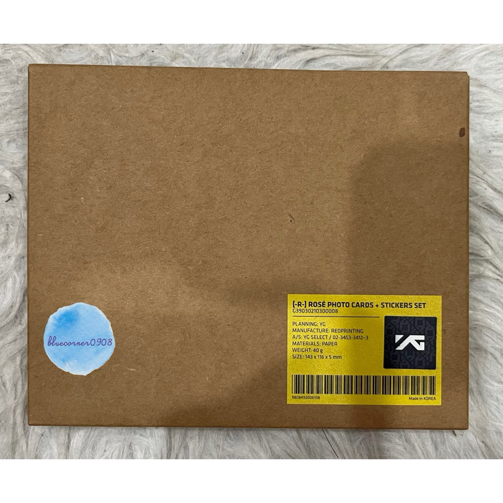 (KHÔNG XÁC NHẬN TIN NHẮN, KHÔNG GỬI HÀNG) SET POLA VÀ STICKER ROSÉ BLACKPINK -R- CÓ SẴN